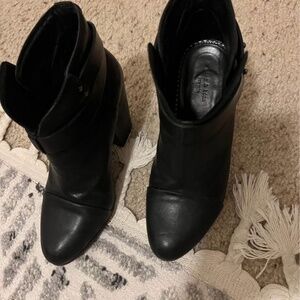 Rag abd bone leather  booties